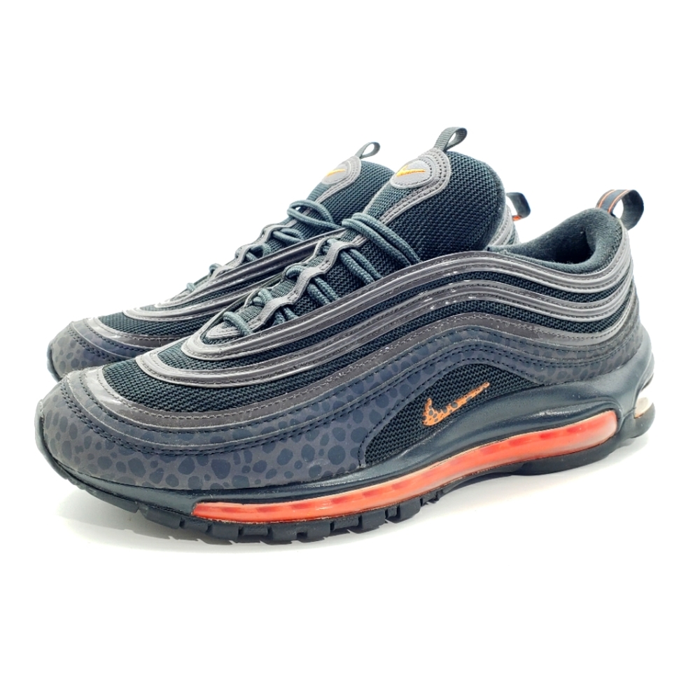 Air Max 97 SE Reflective Off Noir/Total Orange Mens Sz 9.5 BQ6524-001 Running
